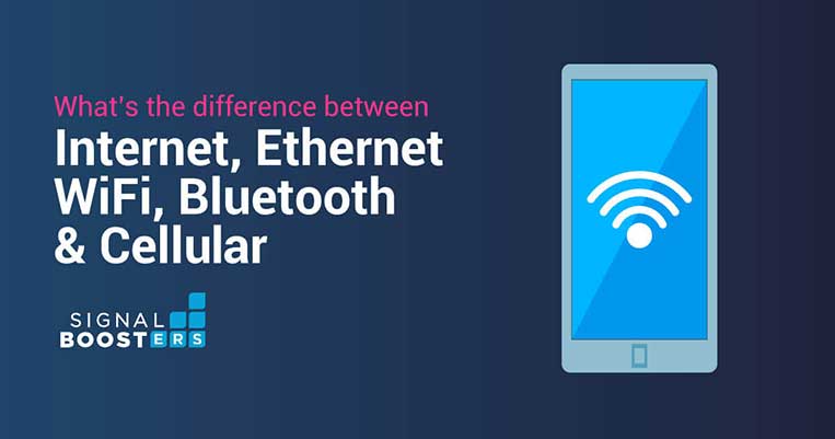 What’s the Difference Between Internet, Ethernet, WiFi, Bluetooth, and Cellular?  