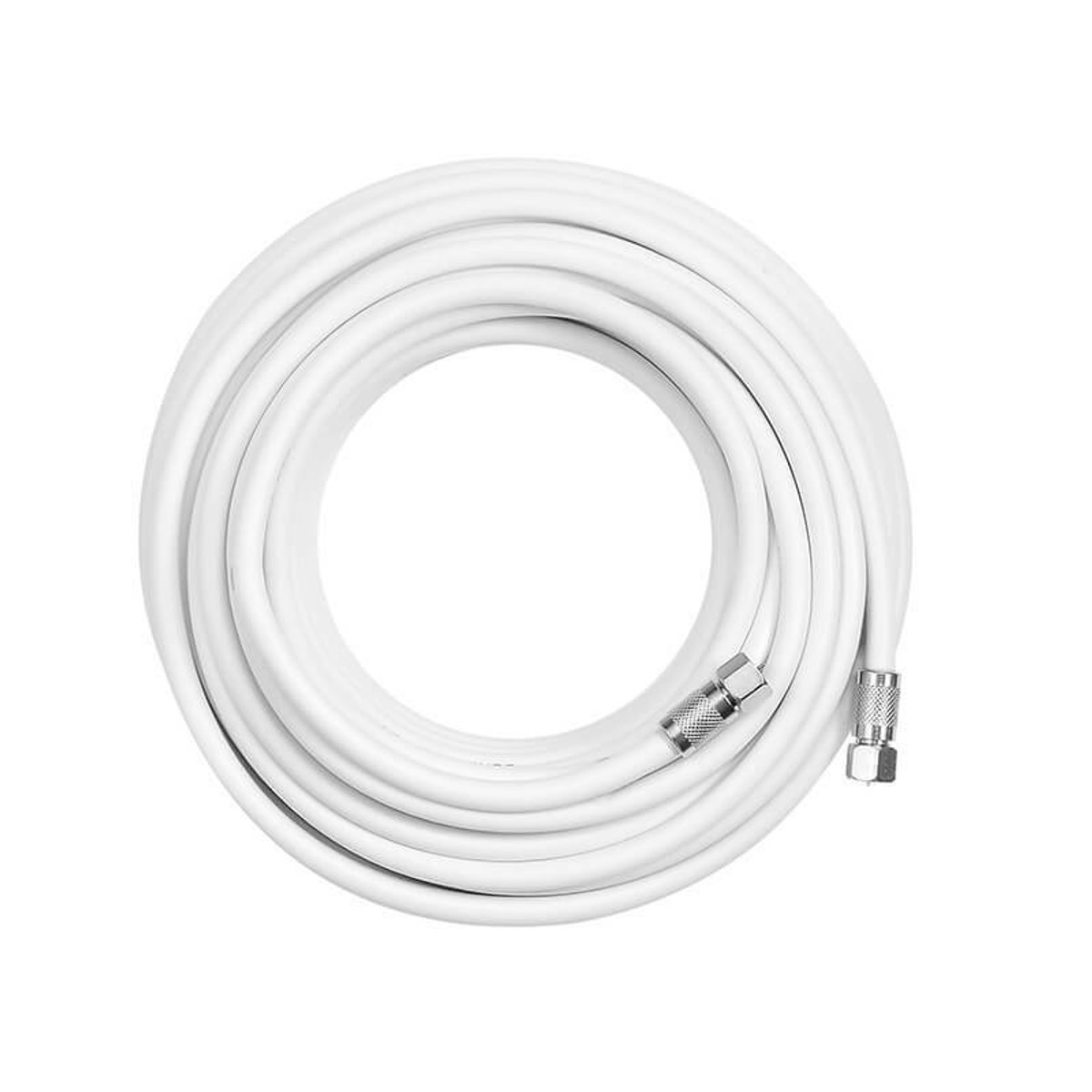 SureCall RG-6 50 ft White Coax Cable F -Male Connectors | SC-RG6-50 SureCall RG-6 50 ft White Coax Cable F -Male Connectors | SC-RG6-50
