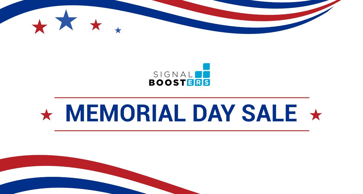Signal Boosters Memorial Day Sale